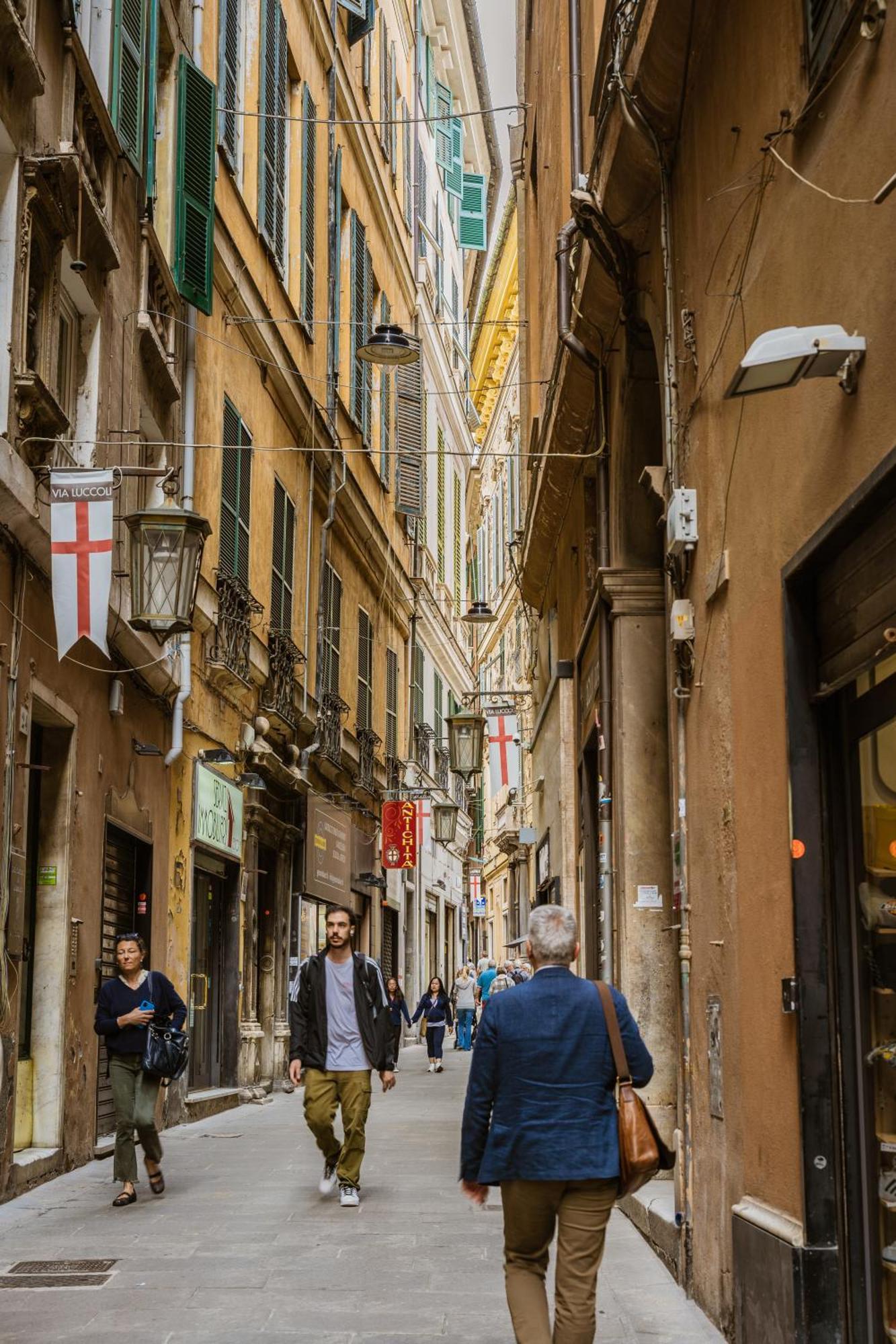 Niu Lux Apartments Genua Exterior foto